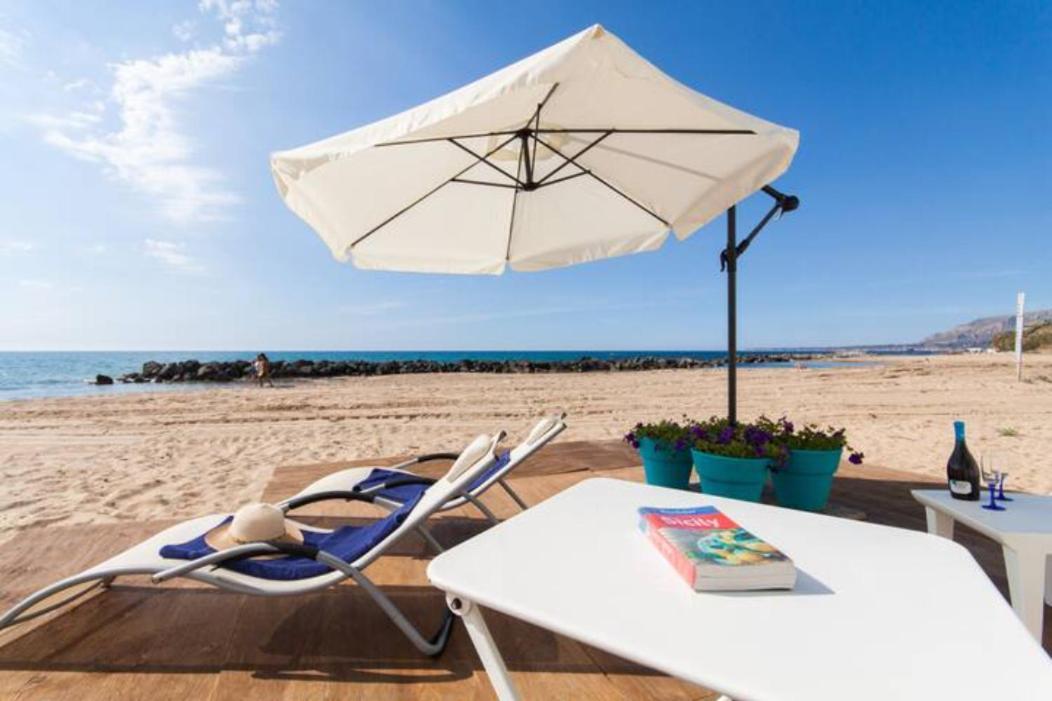 Terrazza Sul Mare By Le Dhome Sicily Trappeto  Bagian luar foto