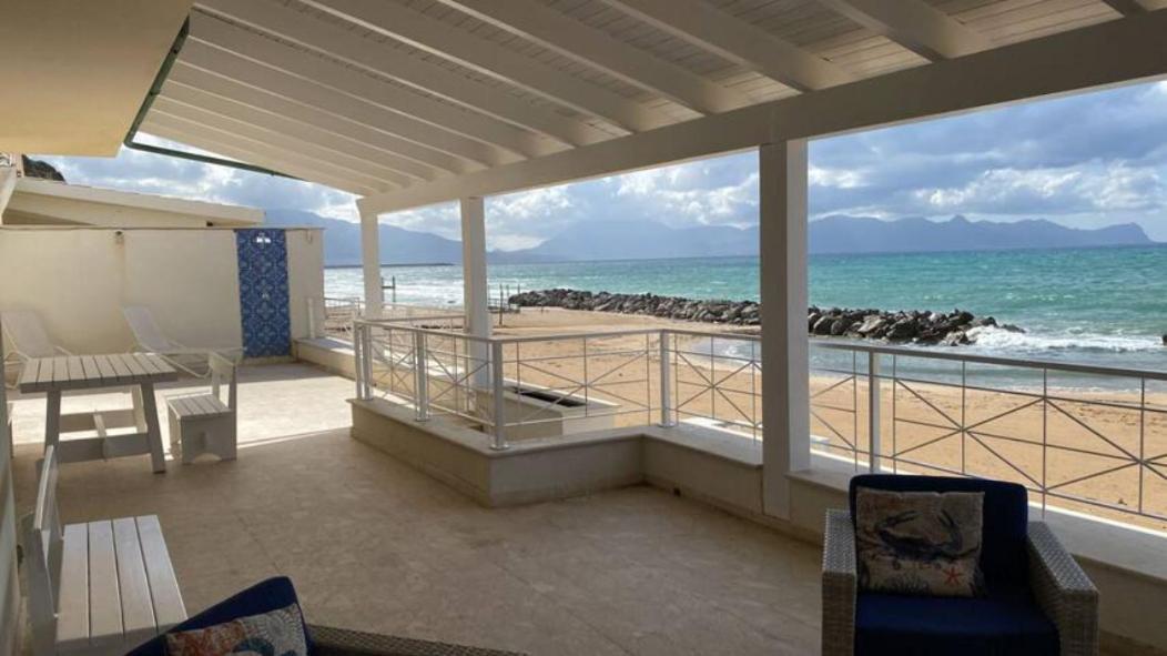 Terrazza Sul Mare By Le Dhome Sicily Trappeto  Bagian luar foto