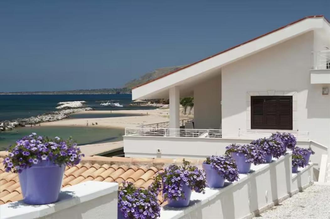 Terrazza Sul Mare By Le Dhome Sicily Trappeto  Bagian luar foto