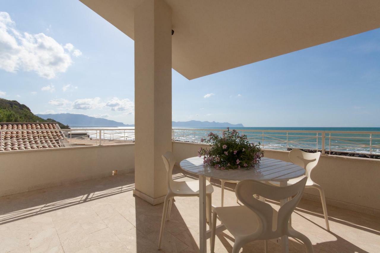 Terrazza Sul Mare By Le Dhome Sicily Trappeto  Bagian luar foto