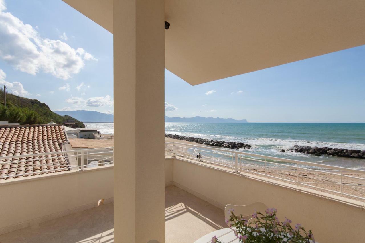 Terrazza Sul Mare By Le Dhome Sicily Trappeto  Bagian luar foto