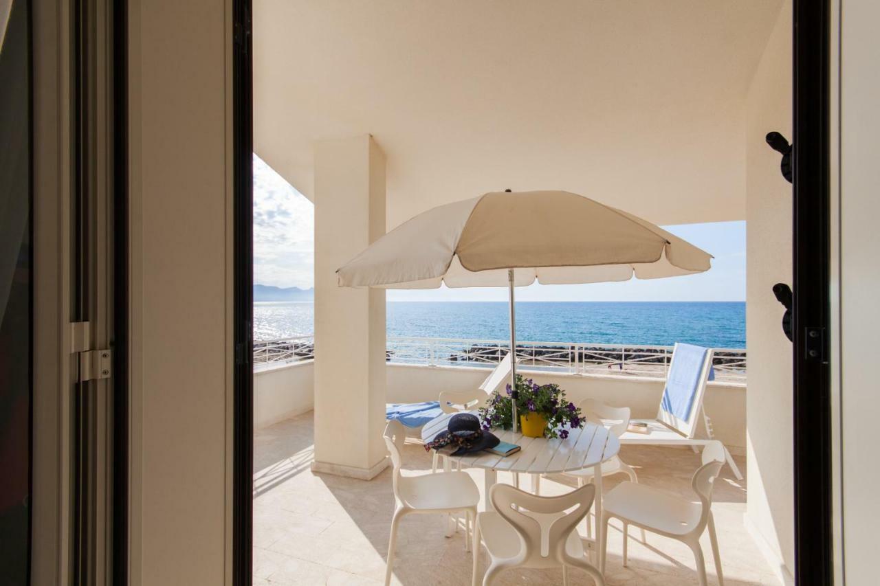 Terrazza Sul Mare By Le Dhome Sicily Trappeto  Bagian luar foto